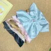 Новый чистый бант с широкими кишками и узкими прядями, женский наряд с низкими конскими хвостиками Specification image
